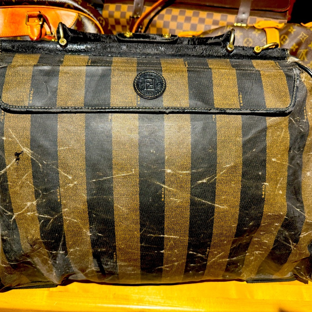 Fendi Roma vintage weekender bag - will need restoration
